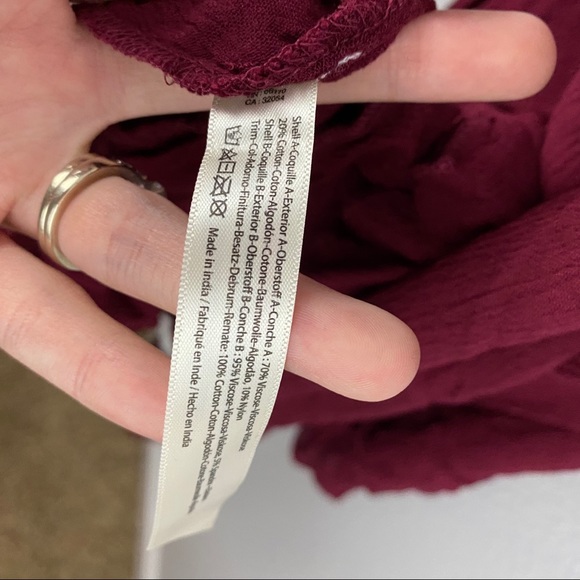 Free People • Adella Slip Dress Wine - Picture 5 of 10